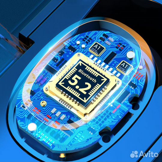 Беспроводные наушники С6 с зарядным кейсом