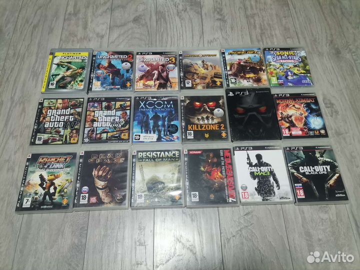 Игры на Sony playstation 3