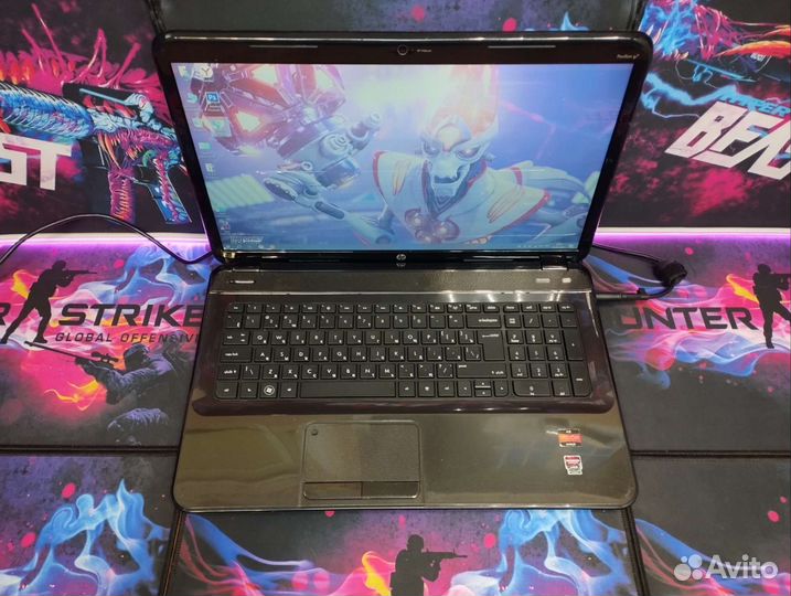Игровой HP 17'3 A8 4GB видео 8GB озу SSD