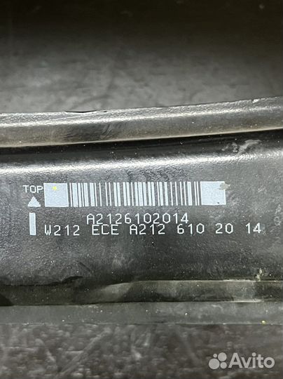 Усилитель бампера мерседес w212 задний