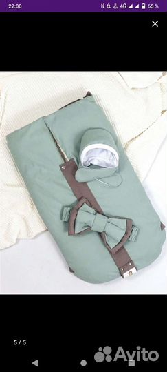 Конверт-одеяло для новорожденного