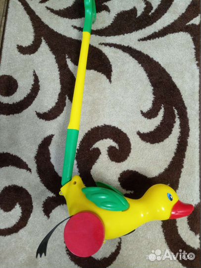 Каталка-уточка