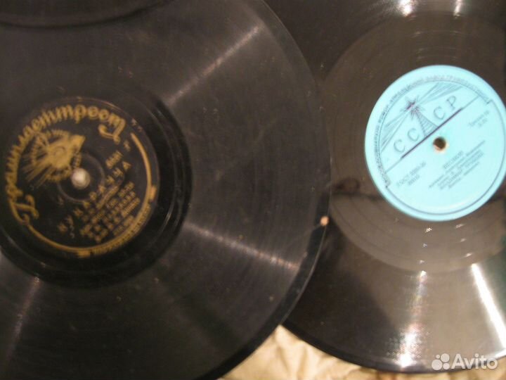 Грампластинки СССР 50 х годов