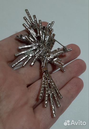 Брошь Weiss 1960е США