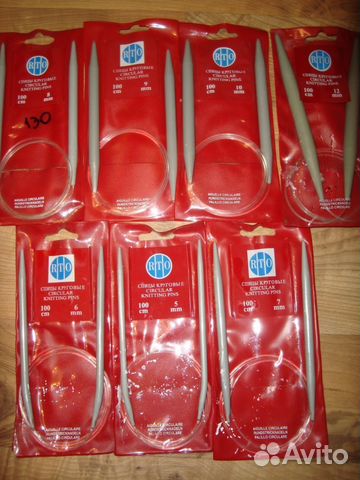 Круговые вязальные спицы RTO