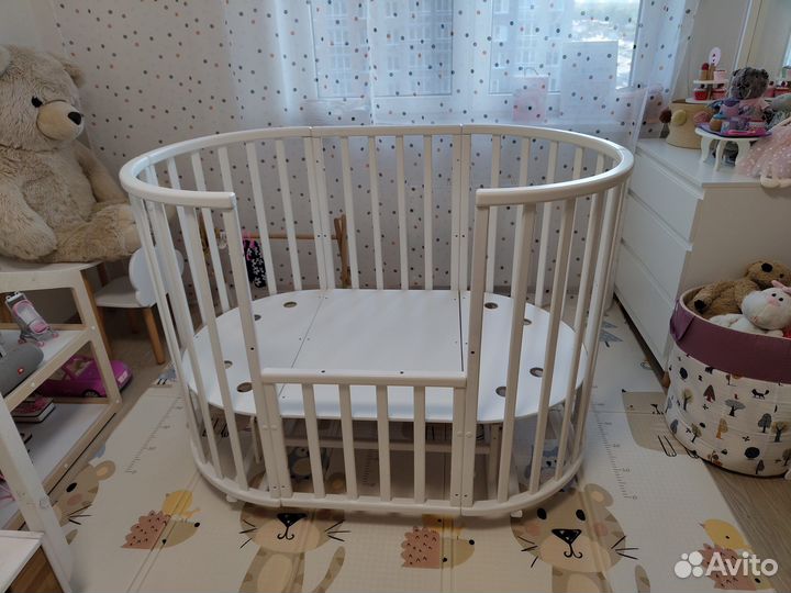 Детская кровать трансформер с маятником