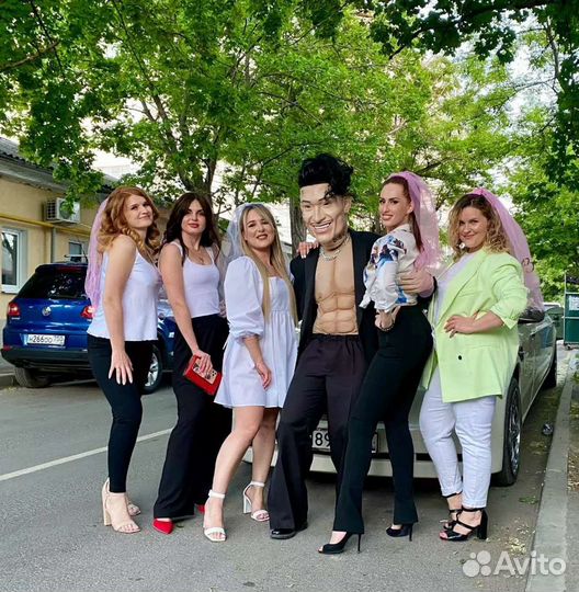 Ростовая кукла Пирожков, Галустян, Моргенштерн