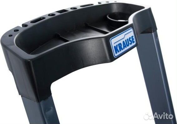 Стремянка алюминиевая krause monto sepro 5 ступеней анодированная 124197