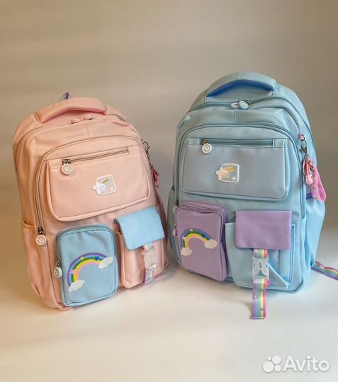Новый школьный рюкзак для девочки