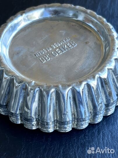 Металлические формочки для тарталеток 6шт Oetker