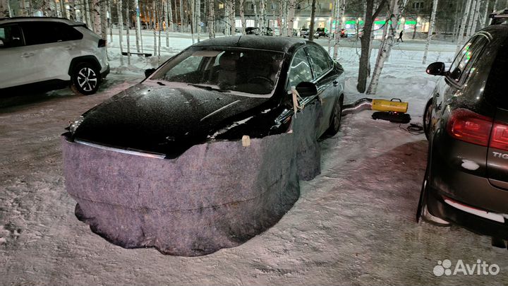Отогрев легковых автомобилей