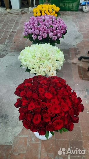 Букеты из роз любой сложности