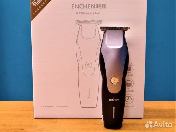 Машинка для стрижки волос Enchen Hummingbird (черн