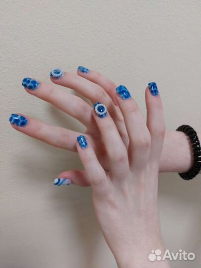 Креативный маникюр, наращивание ногтей