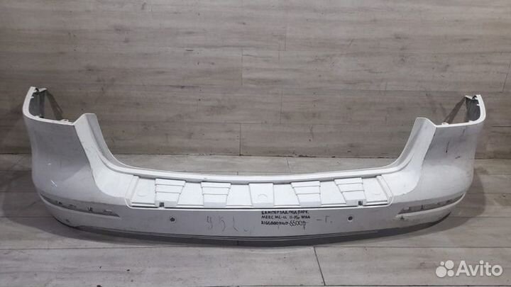 Бампер задний под парктроники Mercedes Ml Class