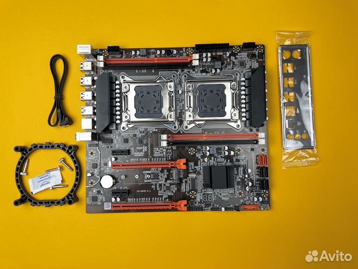 Комплект Atermiter X79 + E5 2696V2 (2 шт) + 16 гб