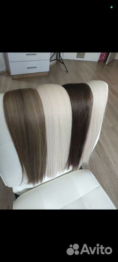 Волосы для наращивания 60 см русые
