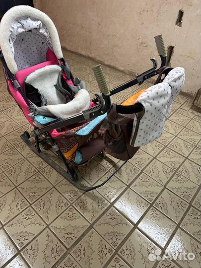 Санки коляска ника 7 3