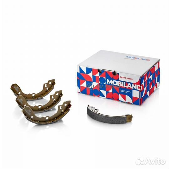 Mobiland 431201630 Колодки тормозные барабанные (4