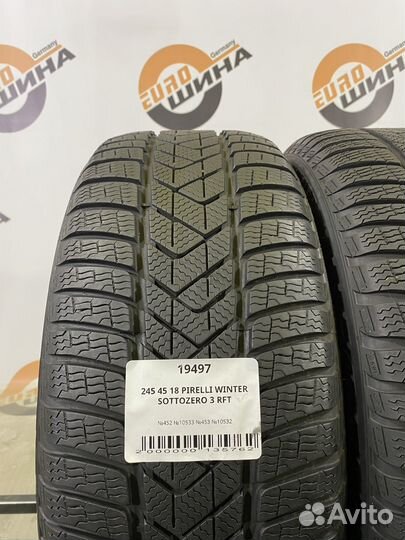 Pirelli Winter Sottozero 3 245/45 R18