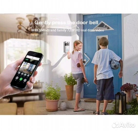 Smart беспроводной WiFi видео дверной звонок
