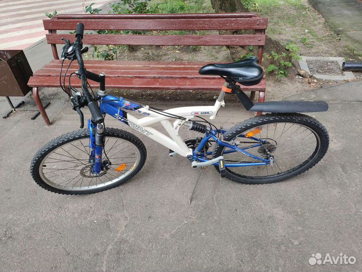 Велосипед двухподвесный горный взрослый