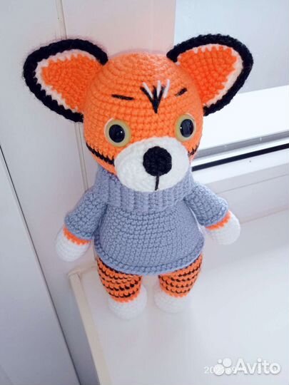 Мягкая игрушка тигрёнок