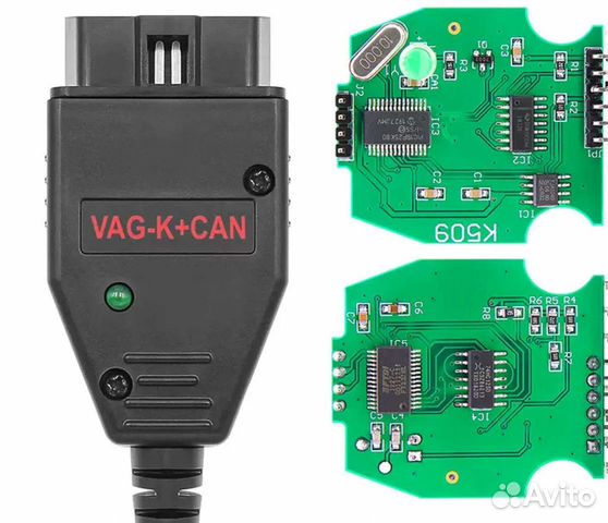 Адаптер VAG K+CAN Commander 1.4 usbдля сканера