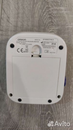 Тонометр Omron M2 Basic HEM 7121-ARU с адаптером