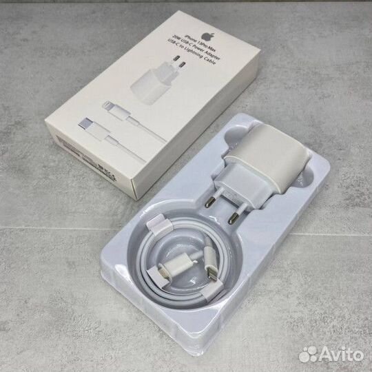 Комплект быстрой зарядки apple 20W