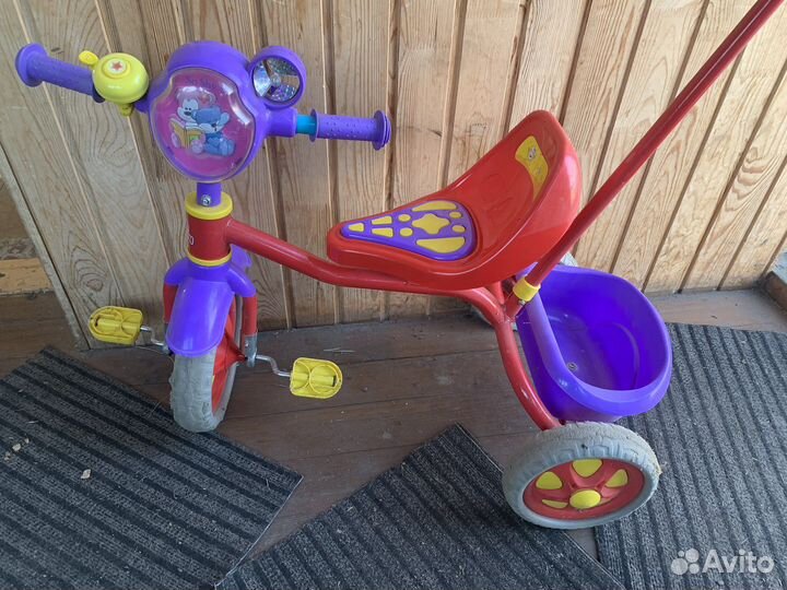 Детские велосипеды,железный четырехколесный