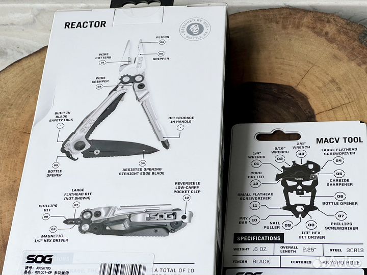 SOG Reactor RC1001 + подарок SOG MacV