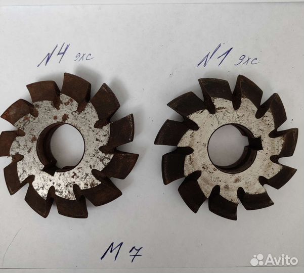 Фрезы модульн.,концевые