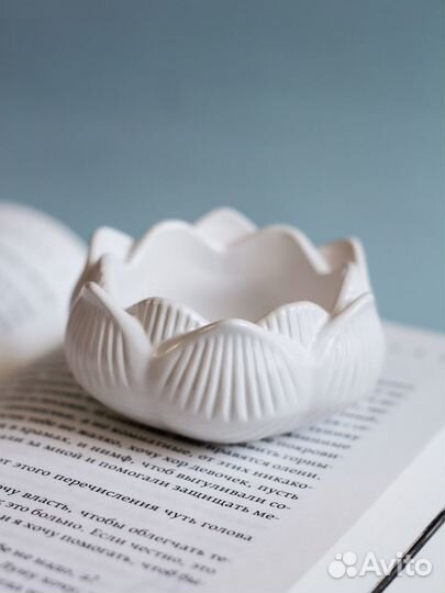 Подсвечник из гипса 