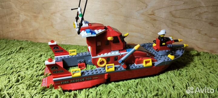 Лего пожарный корабль / Лего Сити