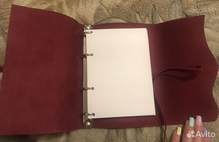 Блокноты ежедневники кожа