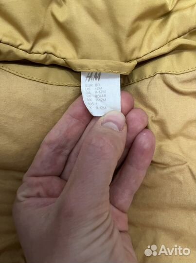 Куртка детская демисезонная 80 H&M