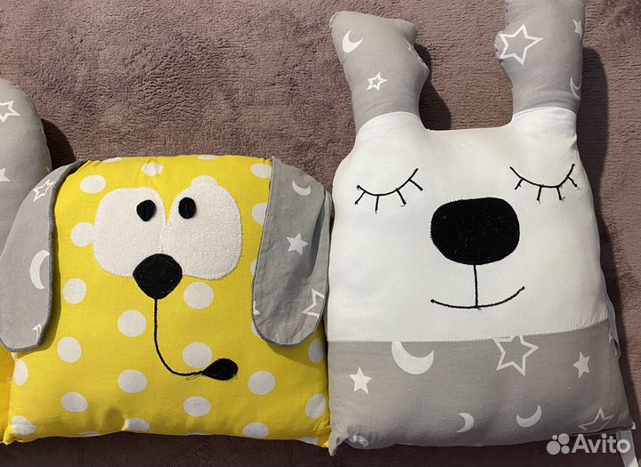 Бортики в кроватку