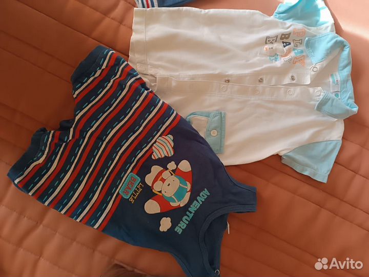Детские вещи пакетом на мальчика от 62 до 74