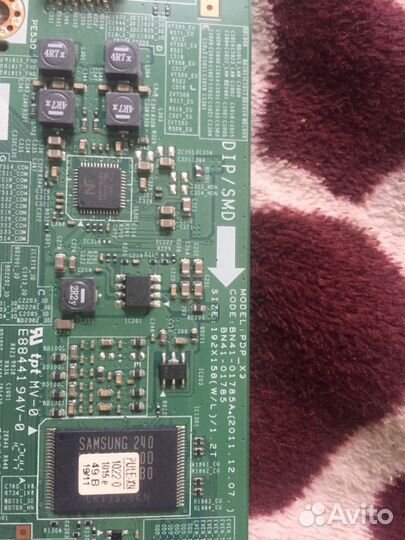 Основные платы(MainBoard) для телевизоров samsung