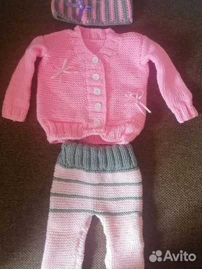 Комплект шапка, шарф