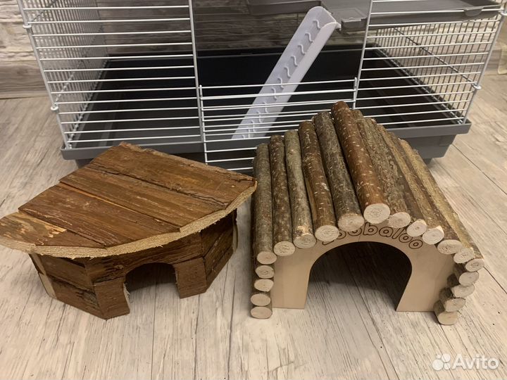 Клетка и еще много всего для хомяка