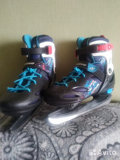 Коньки детские раздвижные 34 37