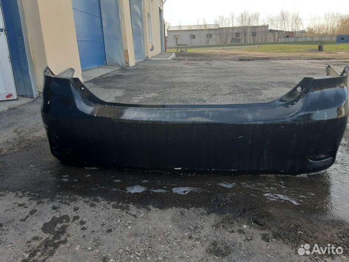 Бампер задний toyota corolla 150 рестайлинг