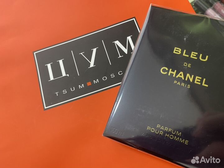 Bleu De Chanel Parfum Новый Мужской Запечатанный