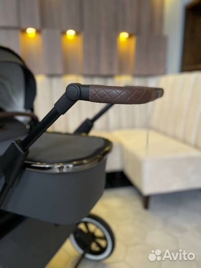 Детская коляска Moon Rocca Chrome 2в1