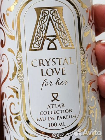 Attar collection crystal love for her объявление продам