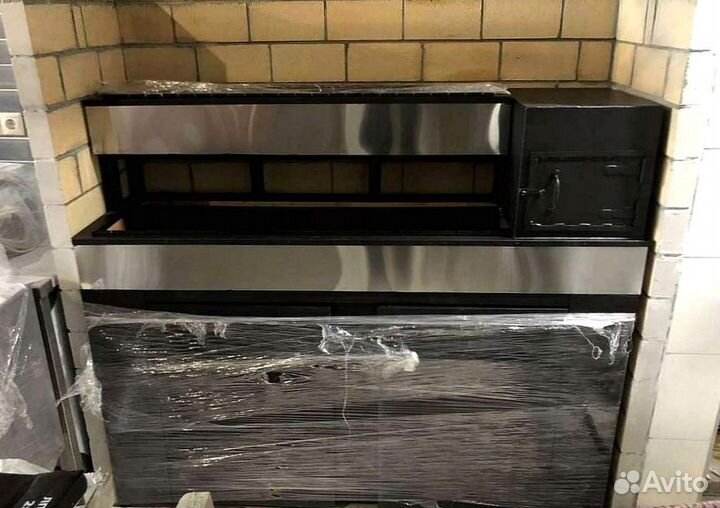 Мангал с гидрофильтром для кафе