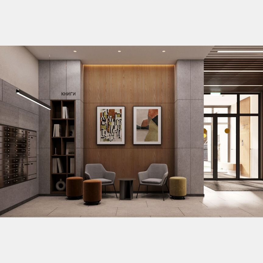 1-к. квартира, 41,4 м², 17/25 эт.