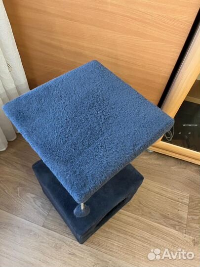 Когтеточка домик для кошки новая